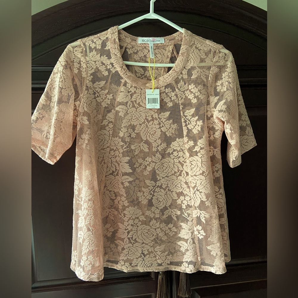 BCBGeneration Lace Blouse